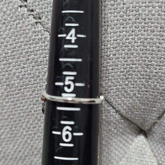 Silver adjustable heartbeat ring - Picture 4 of 4